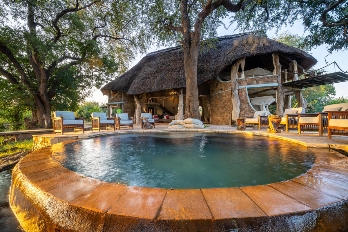 Luangwa Safari Lodge in South Luangwa Park - exclusive use villas for a multi-gen zamily safari in Zambia 