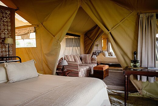 Meru-style family tent