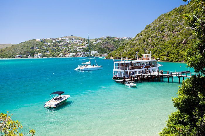 Knysna Featherbed-Nature Reserve ferry on Garden Route - easy South Africa self-drive