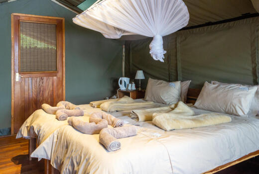 Twin-Bedded Tents