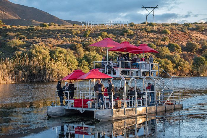 Viljoensdrift wine estate, route 62, remote South Africa