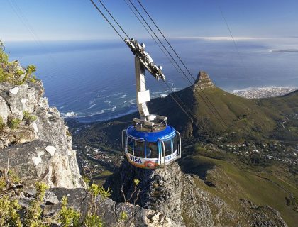 Table Mountain by cable car