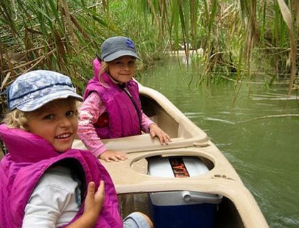 South Africa family safari holidays - Addo river canoeing adventure