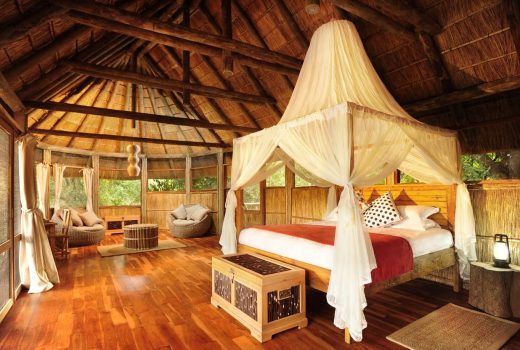 Raised Thatched Rooms