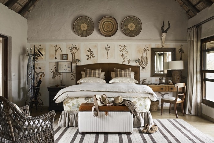 Singita Castleton bedroom, Sabi Sands Kruger