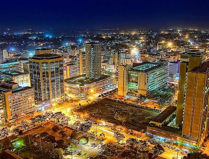 Nairobi Hotels - nairobi at night