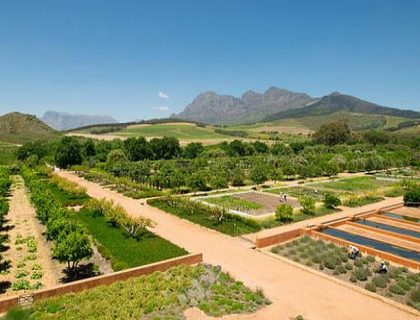 Babylonstoren gardens, Franschhoek hotels