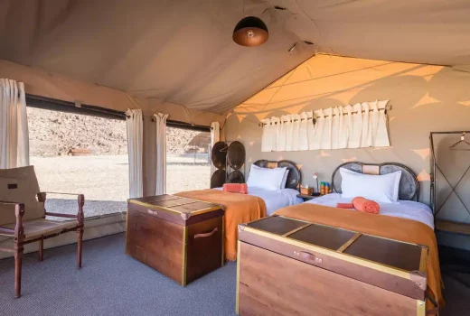 Tented rooms