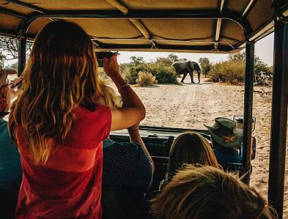 family safari in Africa - Makgadikgadi Salt pans