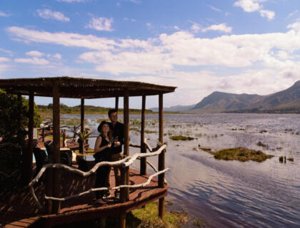 Hermanus lagoon